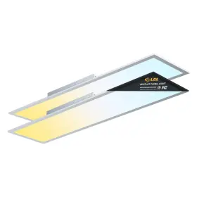 H2501 Jc-lgl 1x4 Led Flat Panel Light Drop Ceiling Lights 1x4ft-2pack White