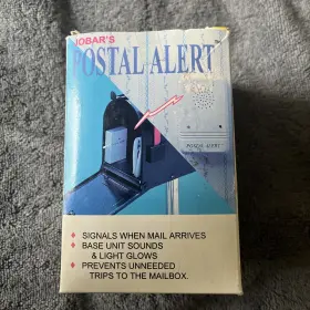 Jb3158 Jobar Postal Alert Vintage 1999 Mailbox Alarm