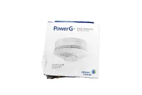 88031152 Johnson Controls Powerg Heat Detector Pgp9979 White Wireless Indoor