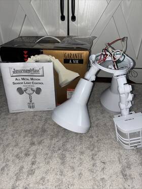 Journey Man Hd-9250 All Metal Motion Sensor Light Control Fixture Adjustable Series