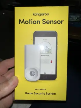 Kangaroo 856537008008 Home Security System Motion Sensor Wi-fi Enabled Ios And Android