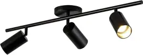 W1080 Kco Lighting Modern Matte Black Track 3-lights Kitchen Black-3 Light