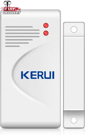 Kerui 313103390344 433mhz Wireless Door/window Magnetic Sensor For Gsm Home Security Alarm Sy