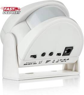 Kerui 744759746702 Wireless Indoor Motion Sensor Door Bell Shop Visitor Alert Chime Alarm Bur