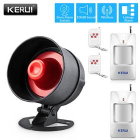 Kerui As01 Wireless Home Security Alarm System Sensor Motion Infrared Garage Alert