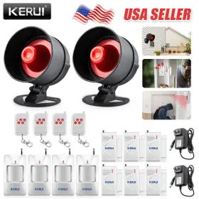As301 Kerui Wireless Alarm System Home Security Garage Motion Detector Door Sensor Burglar