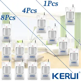 P815 Kerui Wireless Pir Detector Motion Sensor Lot For Securtity Alarm System 433mhz P815 Kerui Wireless Pir Detector Motion Sensor Lot For Securtity Alarm System 433mhz
