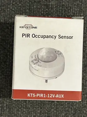 Kts-pir1-12v-aux Keystone Pir Occupancy Sensor New
