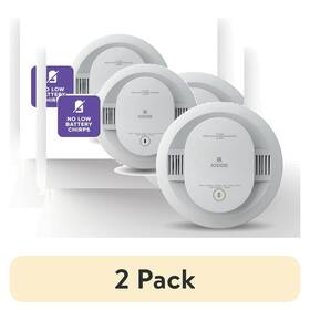 Kidde Kid-30cua10 Lithium Batt-operated Combination Smoke And Carbon Monoxide Detector 2 Pack