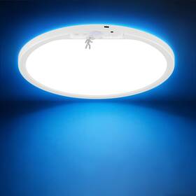Kindeep Clf00509usb-c Bedroom Ceiling Light With Night 1 Pack White Rgb Backlight