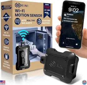 B0cqppfhwf Kini Wifi Motion Sensor Alarm Real-time Sms Alerts Wireless Detector For Home & B0cqppfhwf Kini Wifi Motion Sensor Alarm Real-time Sms Alerts Wireless Detector For Home &