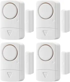 Kofeen 313109346383 Door Alarm Sensor Window Alarms For Home Security Kids Burglar Safety Sys