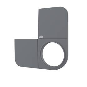 Kono 021079180271 Dsc-kns-sg Thermostat Decor Cover Set Sea Mist Grey