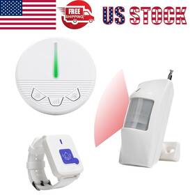 Koqicall Sj-pr1 Wireless Caregiver Pager Motion Sensor Alarm Indoor Fall Detection Alert Devices