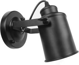 Kylynly 190726886337 Industrial Track Lighting Ceiling Spotlight Matt Black Hardwire