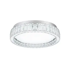 06ftl0288 Lamqee Crystal Flush Mount Ceiling Light Fixture Medium 13.78 Inch 3000-6000k