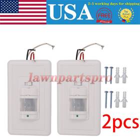 Lawnpartspro 613781142656 Auto On/off Sensor Switch Motion Infrared Pir Occupancy Vacancy For Wall Lamp