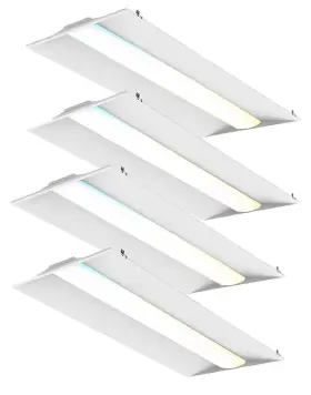 Lep2x4troffer3cct Led Energy Plus 2x4 Ft Troffer 0-10v Dimmable White