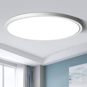 Ledlightsworld Lm-xdd-us-24w-pw-1p 12 Inch Led Flush Mount Ceiling Light Fixture Inch-white Daylight White