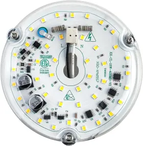 Ledytech 710560320851 3.93ftft Retrofit Light Kit For Ceiling Flush Fan White 6000k