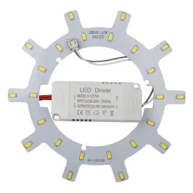 Ledytech 710560321292 Led Ceiling Light Panel Fixtures 12w Fan 12 Watts Warm White