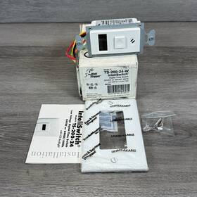 Legrand Watt Stopper Ts-200-24-w New Wattstopper Inteliswitch Digital Time Switch 24vdc White