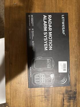 Letwesaf Hligm1g Radar Motion Alarm System