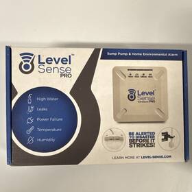 Level Sense 635797716515 Pro Wi-fi Home Alarm Battery Backup Cloud Monitor Siren