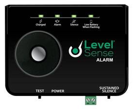 Level Sense 712038376322 Sump Pump Alarm With 15-foot Float Switch 120 Db High Water Siren Recharg