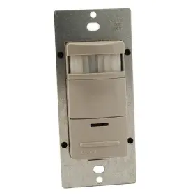 2100 Leviton 078477010204 Decora Commercial Grade Passive Infrared Single-pole Sq. Ft. 180-degree 2100 Leviton 078477010204 Decora Commercial Grade Passive Infrared Single-pole Sq. Ft. 180-degree