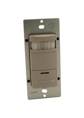 Ods15-idg Leviton 078477010242 Decora Passive Wall Switch Occupancy Sensor 180 Degree 2100 Sq. F