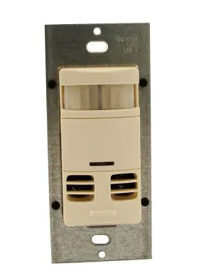 Leviton 078477298077 Ossmt-mdt Ultrasonic/infrared Wall Switch Sensor Light Almond