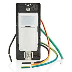 Leviton 078477572597 5 Amp Single Pole Or 3-way Decora Vacancy Motion Sensor In-wall Switch In