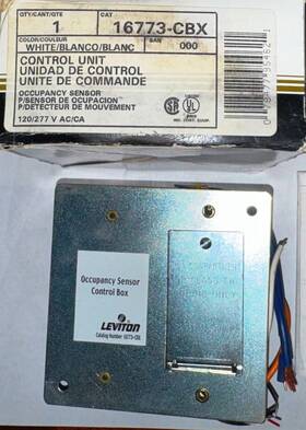 Leviton 16773-cbx Sensor Control Bridge Scene Occupancy Unit