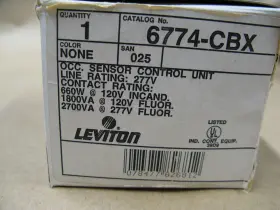 6774-cbx Leviton Occ. Sensor Control Unit