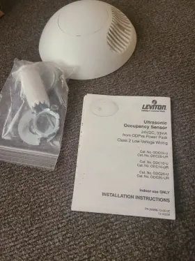 Odc05-uow Leviton Occupancy Sensor 500 Sqft Odc05-uow. New Read