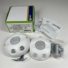 Osc20-rmw Leviton Ceiling Mount Occupancy Sensor 2000 Sq Ft 24 Vac/vdc New White Osc20-rmw Leviton Ceiling Mount Occupancy Sensor 2000 Sq Ft 24 Vac/vdc New White