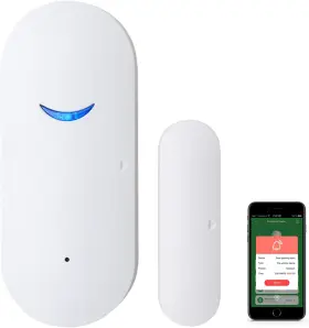 Spc003-1 Lifedecordirect Sehomy 1 Pack Wifi Door Sensor Alarm Smart Open Contact Realtime Ap