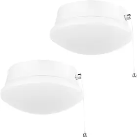 Cl-12w4k Lightdot 7 Inch Modern Led Ceiling Light With Pull Chain 12w E26-2pack 4000k