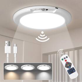 Lineway Lw312zl Rechargeable Motion Sensor Ceiling Light With 1 Pack Multicolor