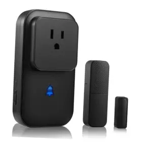 Ls29 Linkshow Wireless Door Chime Sensor With Socket Open Alarm 600 Ft