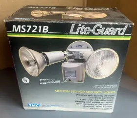 Ms721b Lite-guard Motion Detector Floodlight-model Ms721b-motionsensorsecuritylight-new