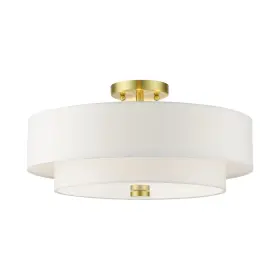 51045-12 Livex Lighting Meridian Collection 4-light 18 X 9 Satin Brass