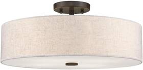 Livex 52136-92 Lighting Meridian 18 Inch L X W 8.13 H English Bronze