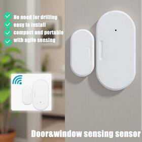 Lumia Zm-cg205 Zigbee Wireless Door Window Contact Sensor Magnetic Detector For Smart Home Auto