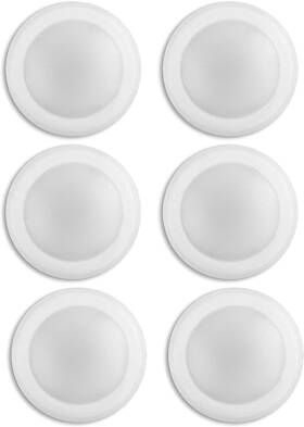 Lunabode Led 810662037654 7.5 Inch Dimmable Disk Light Flush 4/6 J-box 5000k Bright White