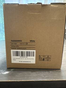 Lutec 32w 2500 Lumen Led Light X0036wg18z Luteg Motion Detector