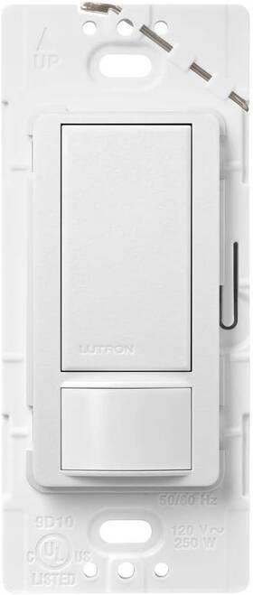 Lutron Ms-ops2-sw Maestro Motion Sensor Switch 2 Amp Single Pole Snow