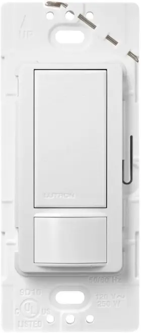 Ms-ops2-sw Lutron Maestro Motion Sensor Switch 2 Amp Single Pole Snow