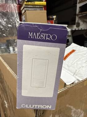 Lutron Ms-vps5m-al Maestro 600 W Single Pole/3-way Vacancy Sensor Switch Almond